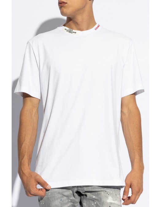 Tricou DSQUARED2, Classic Cut, All White - S71GD1509D20020100