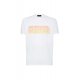 Tricou DSQUARED2, Dyed Very Very Dan Fit Slogan, White - S71GD1525S22507100