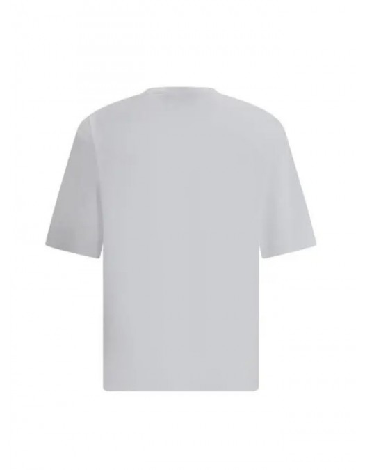 Tricou DSQUARED2, Graphic Print, Blue Details, Alb - S71GD1537D20020100 Tricou DSQUARED2, Graphic Print, Blue Details, Alb - S71GD1537D20020100