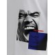 Tricou DSQUARED2, Graphic Print, Blue Details, Alb - S71GD1537D20020100 Tricou DSQUARED2, Graphic Print, Blue Details, Alb - S71GD1537D20020100
