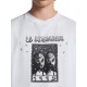 Tricou DSQUARED2, Graphic Print, Mask, White - S71GD1538D20020100 Tricou DSQUARED2, Graphic Print, Mask, White - S71GD1538D20020100