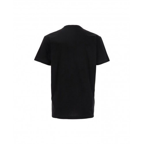 Tricou DSQUARED2, Wash Cool Fit Macho, Slim Fit, Negru Tricou DSQUARED2, Wash Cool Fit Macho, Slim Fit, Negru
