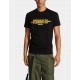 Tricou DSQUARED2, Wash Loose Fit Slogan, Black - S71GD1553S23009900