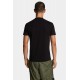 Tricou DSQUARED2, Wash Loose Fit Slogan, Black - S71GD1553S23009900