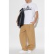 TRICOU DSQUARED2, Mr Catenacci Front Print, Regular Fit, Alb - S71GD1580D20035100