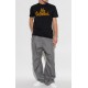 TRICOU DSQUARED2, Mr Catenacci Front Print, Regular Fit, Negru - S71GD1580D20035900