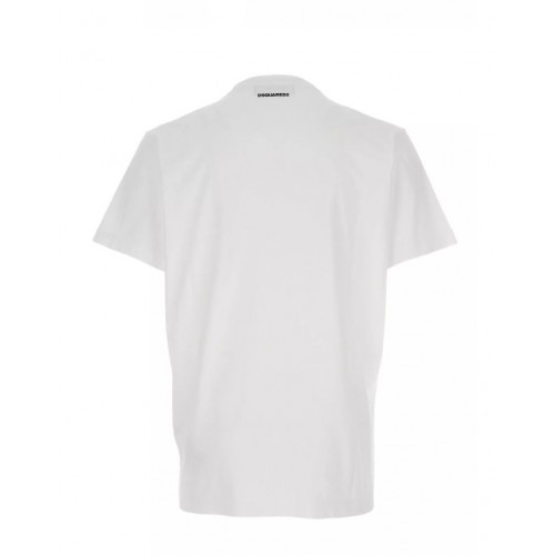 TRICOU DSQUARED2, Toronto's Caten Twins print, Loose Fit  TRICOU DSQUARED2, Toronto's Caten Twins print, Loose Fit