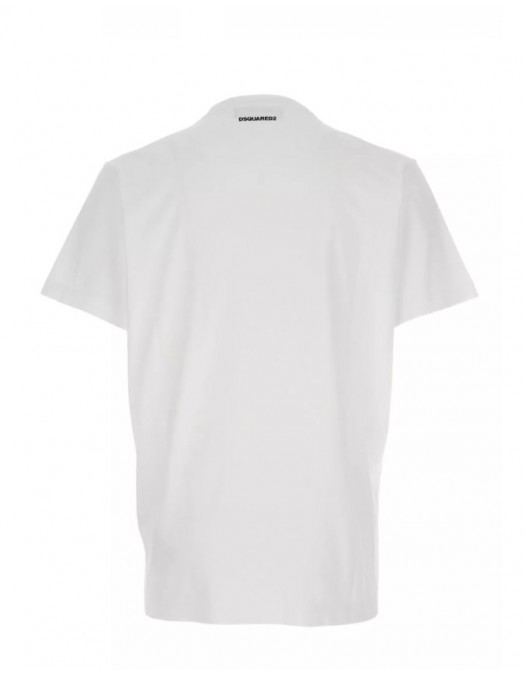 TRICOU DSQUARED2, Toronto's Caten Twins print, Loose Fit - S71GD1586D20020100 TRICOU DSQUARED2, Toronto's Caten Twins print, Loose Fit - S71GD1586D20020100