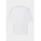TRICOU DSQUARED2, Tribute to Dean and Dan Print, Loose Fit, Alb - S71GD1587D20020100