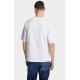 TRICOU DSQUARED2, Tribute to Dean and Dan Print, Loose Fit, Alb - S71GD1587D20020100
