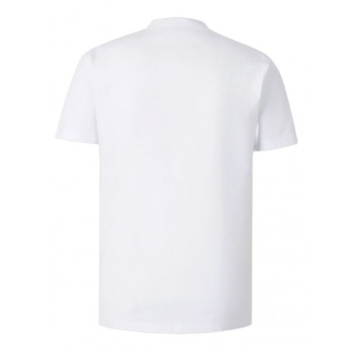 Tricou DSQUARED2, Dsquared2 Logo Printed Crewneck T-Shirt, Alb