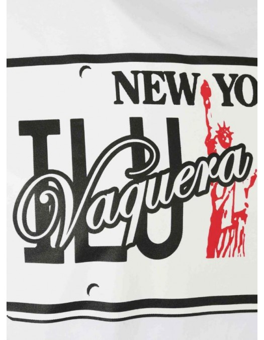 Tricou DSQUARED2, Dsquared2 Logo Printed Crewneck T-Shirt, Alb - S71GD1600D20020100