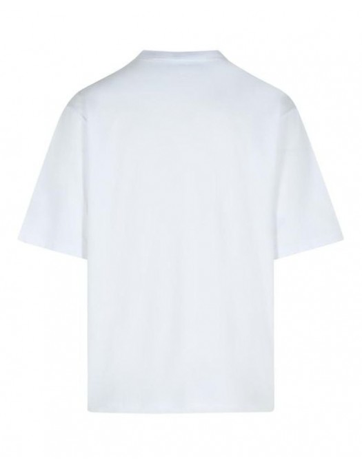 TRICOU DSQUARED, Logo-Print T-shirt , Loose Fit, Alb - S71GD1601D20035101