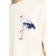 Tricou DSQUARED2,  cream T-shirt with print - S71GD1644D20020103