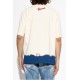 Tricou DSQUARED2,  cream T-shirt with print - S71GD1644D20020103