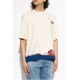 Tricou DSQUARED2,  cream T-shirt with print - S71GD1644D20020103