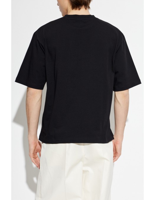 Tricou DSQUARED2, Wild2 Loose Fit T-Shirt, Negru - S71GD1649D20033900