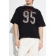 Tricou DSQUARED2, Wild2 Loose Fit T-Shirt, Negru - S71GD1649D20033900