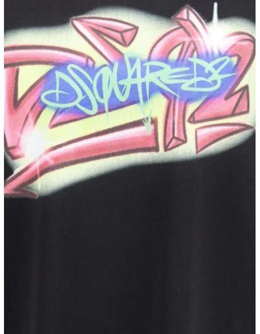 Tricou DSQUARED2, loose fit graphic T-shirt - S71GD1652D20033900