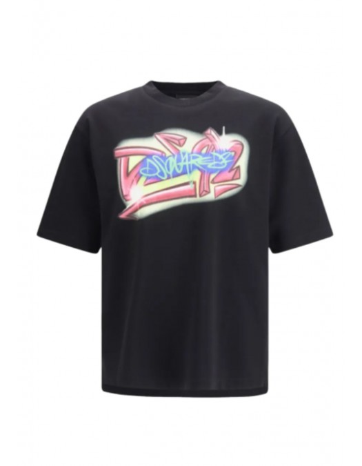 Tricou DSQUARED2, loose fit graphic T-shirt - S71GD1652D20033900