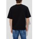 Tricou DSQUARED2, Dsquared2 Tape Loose Fit T-Shirt, Negru - S71GD1653D20033900