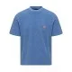 Tricou DSQUARED2, Tennis Fit Crewneck, Blue - S71GU0726S25140483