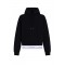 Hanorac DSQUARED2, Tape Relax Fit Hoodie, Negru