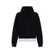 Hanorac DSQUARED2, Tape Relax Fit Hoodie, Negru - S71GU0768D25028900