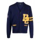 Pulover DSQUARED2, College Cardigan, Albastru - S71HA1230S18366962