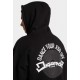 HANORAC DSQUARED2, Dance your ass off Print on back, Negru - S71HG0149S25516900
