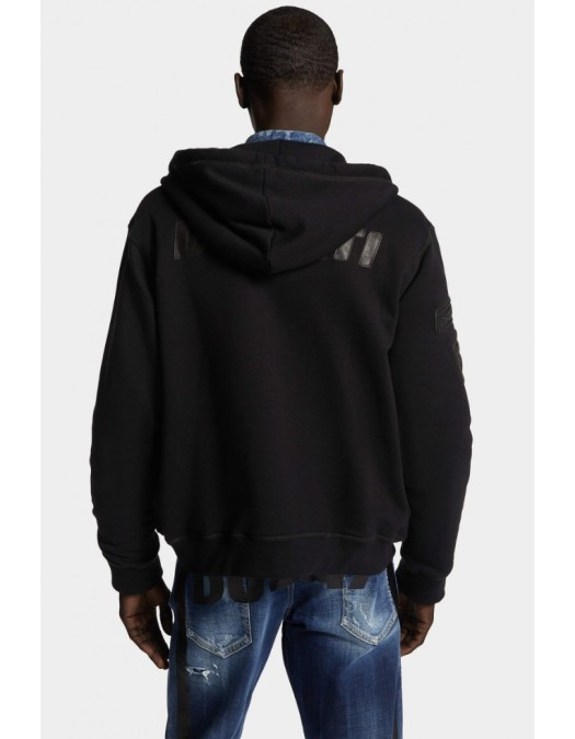 HANORAC DSQUARED2, Ducati x D2, Cool Fit, Negru - S71HG0153S25516900 HANORAC DSQUARED2, Ducati x D2, Cool Fit, Negru - S71HG0153S25516900