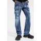 Pantaloni DSQUARED2, Straight Leg, Buzunare atasate, Blue - S71KB0499S30341470