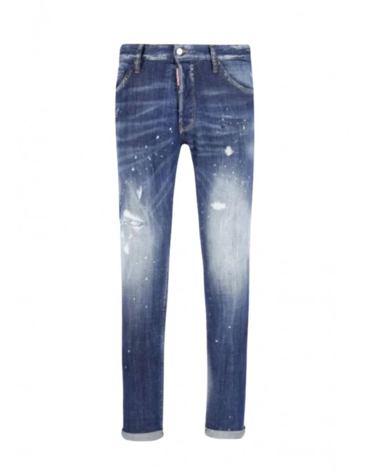 BLUGI DSQUARED2, CInci buzunare, Cool Guy Jean, Bleumarin - S71LB0487470