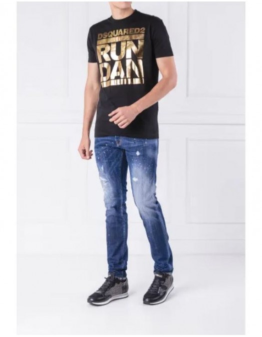 BLUGI DSQUARED2, CInci buzunare, Cool Guy Jean, Bleumarin - S71LB0487470