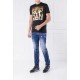 BLUGI DSQUARED2, CInci buzunare, Cool Guy Jean, Bleumarin - S71LB0487470