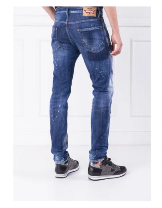 BLUGI DSQUARED2, CInci buzunare, Cool Guy Jean, Bleumarin - S71LB0487470