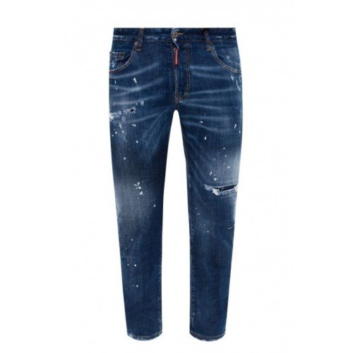 Jeans Dsquared2, Skater Jeans, Albastru