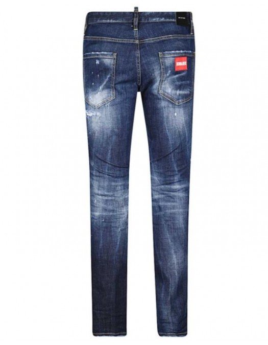 Jeans Dsquared2, Cool Guy Jeans, Albastru - S71LB0779470