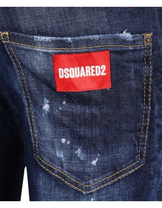 Jeans Dsquared2,  Skater Jeans, Albastru - S71LB0780470