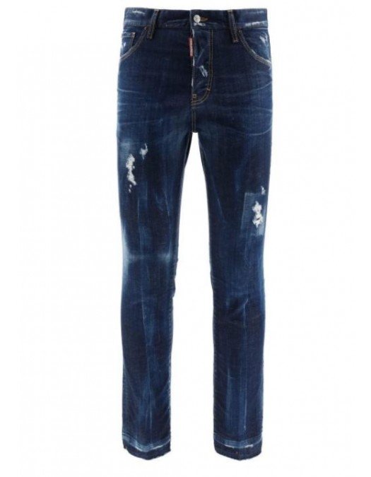 Jeans Dsquared2, Sexy Mercury, Albastru - S71LB0789470