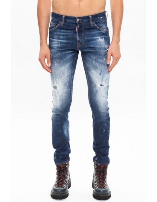 Jeans Dsquared2, Slim Fit Jeans, Albastru - S71LB0795470