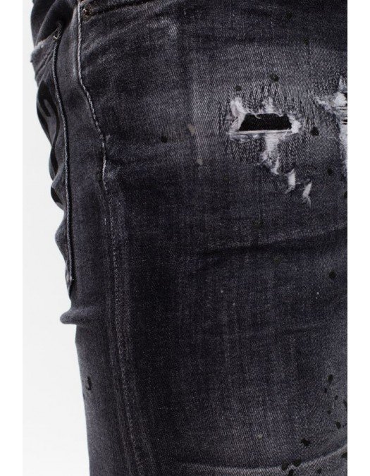 Jeans Dsquared2, Skater Jean, Insertie logo contrastanta - S71LB0841900