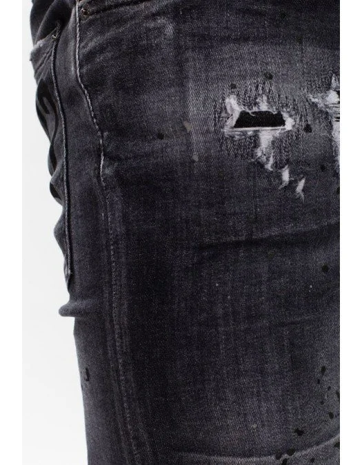 Jeans Dsquared2, Skater Jean, Insertie logo contrastanta - S71LB0841900