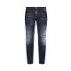 JEANS DSQUARED2, Insertii uzate, Gri inchis - S71LB0912S30503900 JEANS DSQUARED2, Insertii uzate, Gri inchis - S71LB0912S30503900