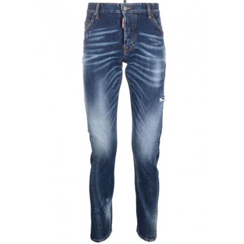 Jeans DSQUARED2, Efect de Stropire, Bumbac,  Sexy Twist