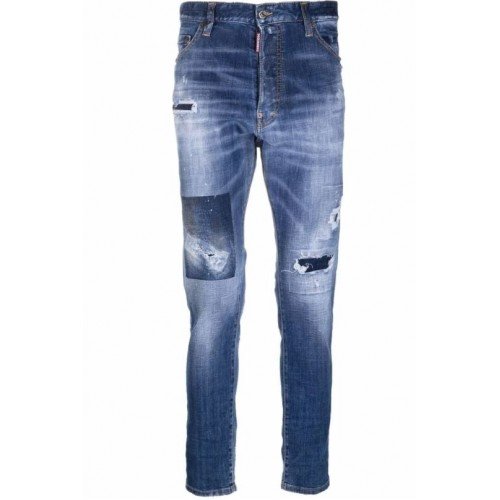 JEANS DSQUARED2, Blue, Relax Long Crotch Jean