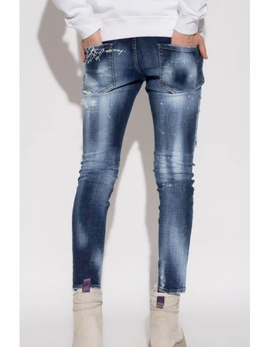 BLUGI DSQUARED2, Bumbac, S71LB1015S30664470 - S71LB1015S30664470 BLUGI DSQUARED2, Bumbac, S71LB1015S30664470 - S71LB1015S30664470