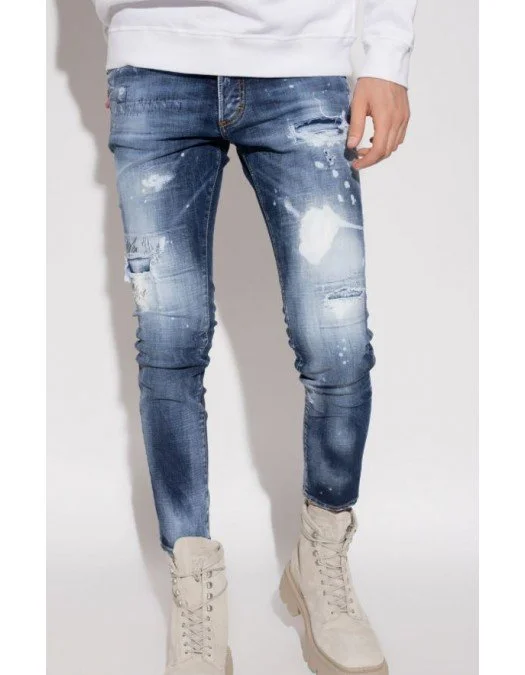 BLUGI DSQUARED2, Bumbac, S71LB1015S30664470 - S71LB1015S30664470 BLUGI DSQUARED2, Bumbac, S71LB1015S30664470 - S71LB1015S30664470