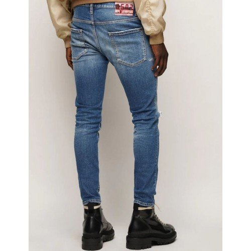 BLUGI DSQUARED2, Bumbac, Croiala Skinny S71LB1022S30663470