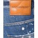 BLUGI DSQUARED2, Bumbac, Ripped Detail Jeans Blue - S71LB1033S30789470